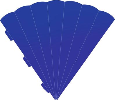 Schultüte Karton Eck 69cm kö. bl