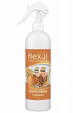 Öl für Weide und Rattan 0,5 L Natürlicher Schutz und Pflege FLEXOL