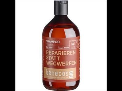 benecos 6x benecosBIO Shampoo Reparatur BIO-Hafer - Reparieren STATT Wegwerfen 500ml