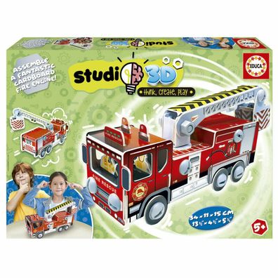 Studio 3D Feuerwehrauto