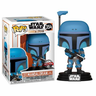 POP Figur Star Wars Mandalorian Death Watch Mandalorian Zwei Streifen Exklusiv