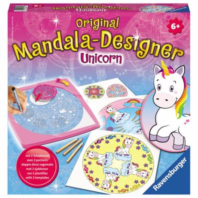 Einhörner Mandala Spiel