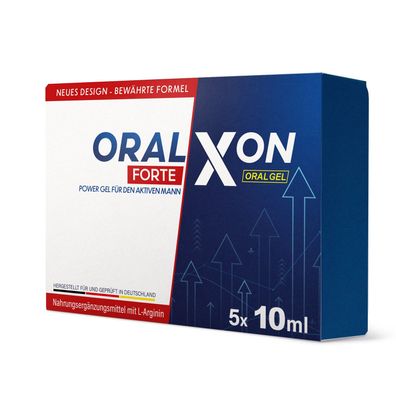 Saint Nutrition® Oralxon - Potenz Gel - längerer Sex - Verzögerung der Ejakulation