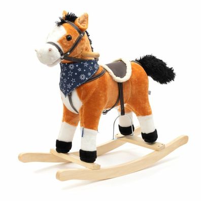 Baby Mix Lightning Schaukelpferd mit Melodie und Haspel