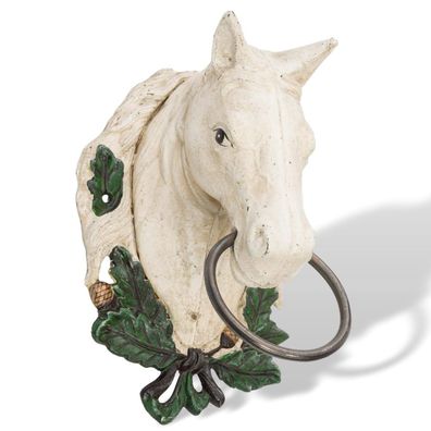 Garderobenhaken Pferd Kleiderhaken Wanddeko Handtuchhalter Eisen Antik-Stil