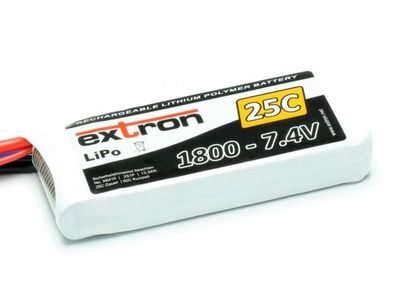 Extron LiPo Akku 7,4 Volt 1300 mAh XT60 Pichler X6408