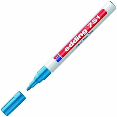 Edding Lackmarker 751 Hellblau 1-2Mm