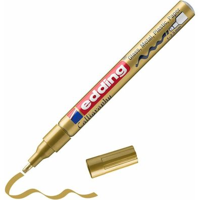Edding Calligraphy Marker 753 gold 1-2,5mm