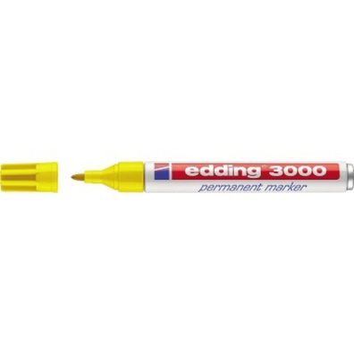 Edding Filzschreiber 3000 Gelb
