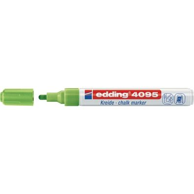 Edding Kreidemarker 4095 Dünn 2-3mm hellgrün Window-Marker