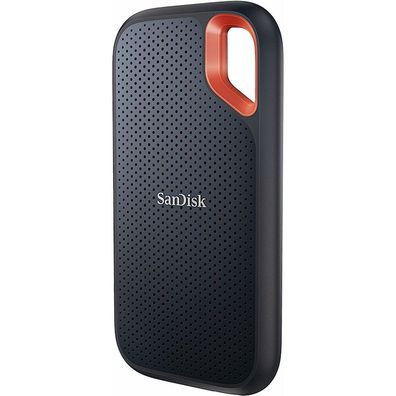 SanDisk Extreme Portable SSD V2 500 GB externe SSD-Festplatte schwarz, orange
