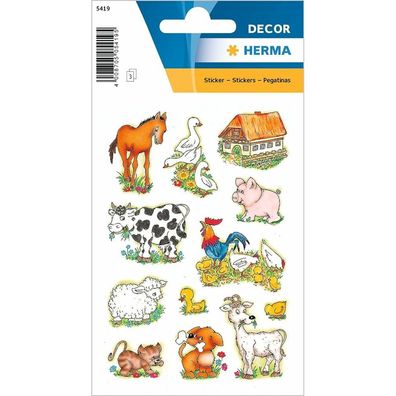 Decor-Sticker Bauernhoftiere 5419 Herma