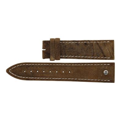 Bruno Söhnle Uhrband 61-52380-122 braun Vintage 22 mm