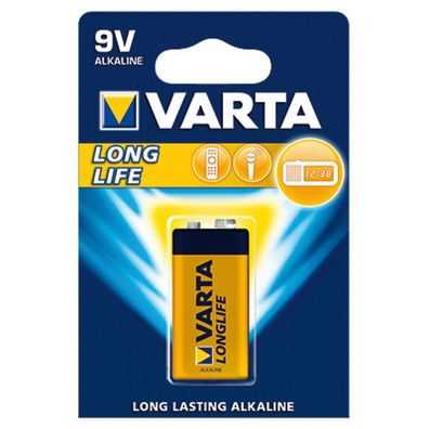 VARTA Batterie Longlife E-Block 9,0 V