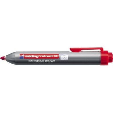edding Boardmarker retract 12 4-12002 1, Strichstärke: 1,5-3 mm