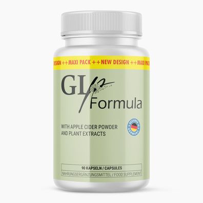 GLp Formula Kapseln | Für Ihren gesunden Lifestyle | Für Männer und Frauen | 90 Stk