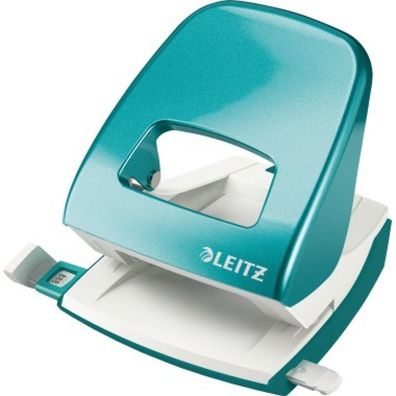 Leitz Locher NeXXt 50081051 max. 30Bl. M Anschlagschiene eisblau
