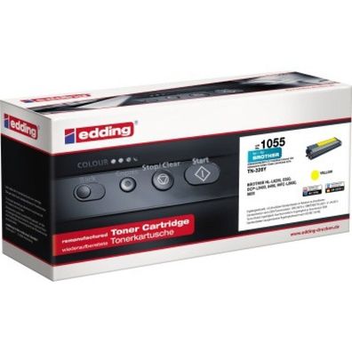 edding Toner 18-1055 wie Brother TN-326Y EDD-1055 ca. 3.500 Seiten gelb