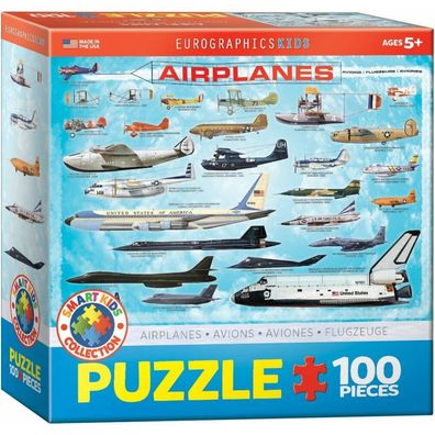 Eurographics Flugzeug-Puzzle 100 Teile