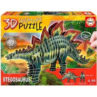 Stegosaurus 3D Kreatur PUZZLE 19184 EDUCA