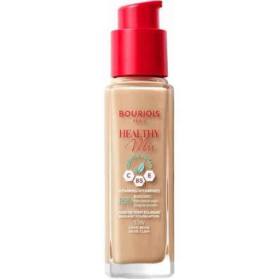 Bourjois Healthy Mix Radiant Foundation 53-Light Beige 30ml
