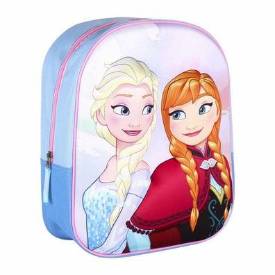 Schulrucksack Frozen Blau (25 x 31 x 10 cm)