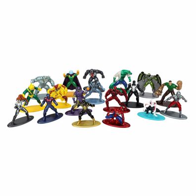 Jada Marvel Spiderman Welle 7 Set, 18tlg