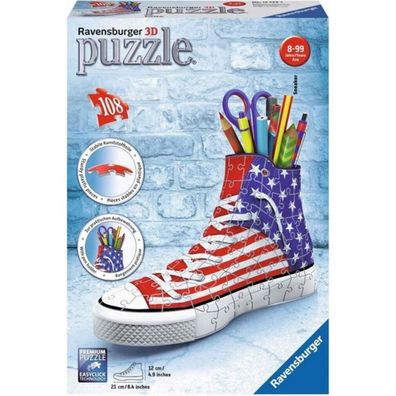 Ravensburger 3D Puzzle - Amerika Turnschuh