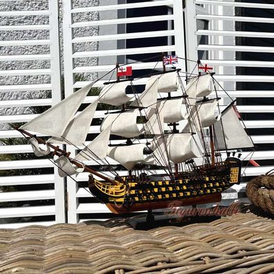 HMS Victory Standmodell deko Schiff Dekoration Maritim Dekoschiff Modellschiff