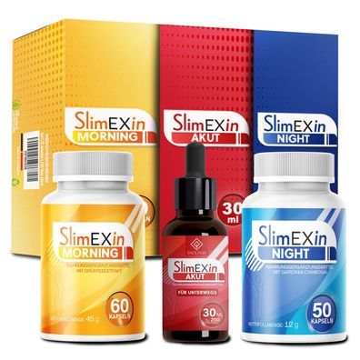 Enolenia® SlimEXin Power Trio - hilft bei Gewichtsreduktion - abnehmen