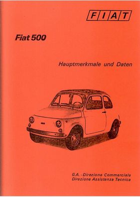 Reparaturanleitung Fiat 500, Oldtimer, Auto