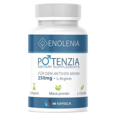 Enolenia ® Potenzia 250mg | Potenzmittel für Männer - für den abenteuerlustigen Mann