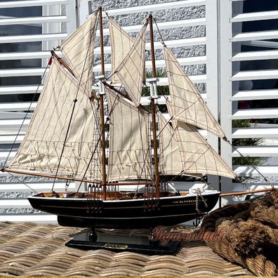 Bluenose Bluenose 2 Schiffsmodell Dekoration Maritim Dekoschiff Modellschiff neu