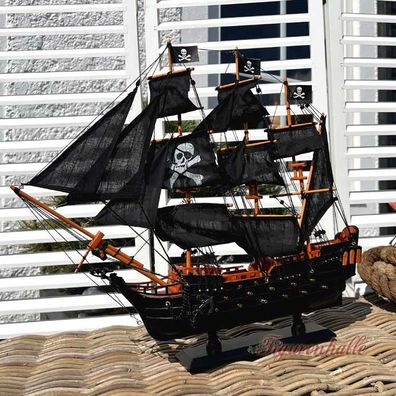 Black Pear Standmodell deko Schiff Film Dekoration Maritim Dekoschiff modellschiff