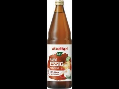 Voelkel 6x Apfelessig naturtrüb 0,75l