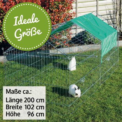 Tiergehege Auslaufgehege Gehege Hühner Hasen Kaninchen Hunde Kleingehege