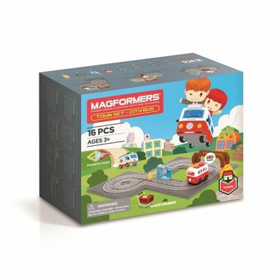 Magformers Stadtbus 16 Stück