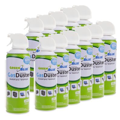 Green Blue GB400 Druckluft Spray 12 x 400ml