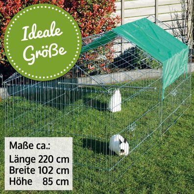 Auslaufgehege Gehege Tiergehege Kaninchen Kleingehege Hunde Hühner Hasen
