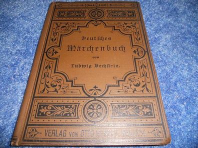 Deutsches Märchenbuch von Ludwig Bechstein-Verlag Otto Hendel Halle