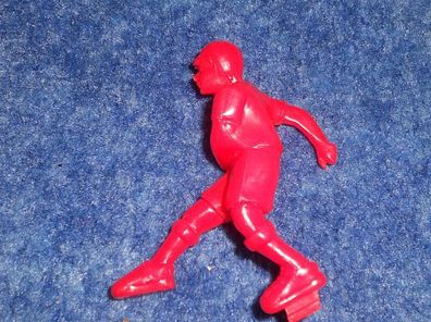 kleine Spielfigur -Fussballspieler -rot