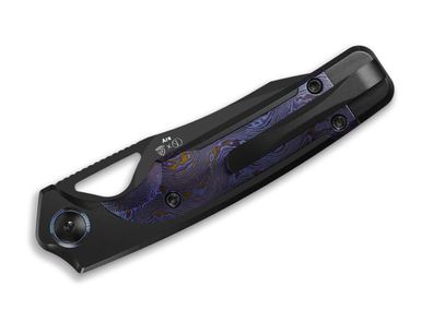 Kizer Ara CruWear Black Ti Timascus