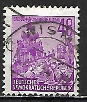 DDR gestempelt Michel-Nummer 376