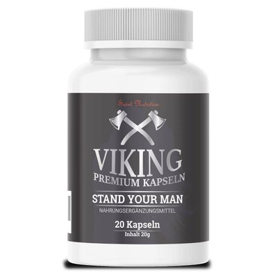 Saint Nutrition® Viking Premium | Potenzmittel - für Männer - mehr Spaß zu zweit