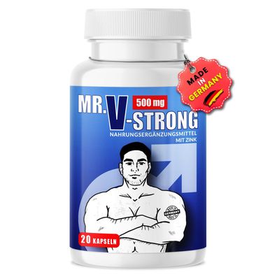 Saint Nutrition® Mr.V Kapseln | Potenzmittel - für Männer - mehr Spaß zu zweit