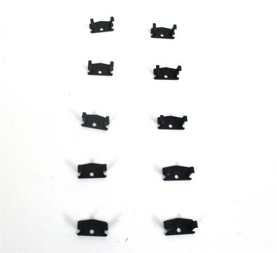 Fleischmann N 10x Abdeckplatte lange Haltestege (6466k)