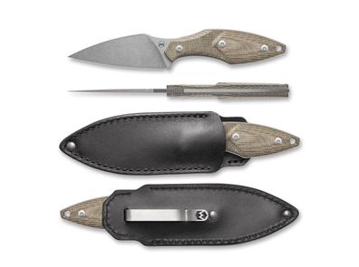 Mercury Hawky M390 Green Canvas Micarta