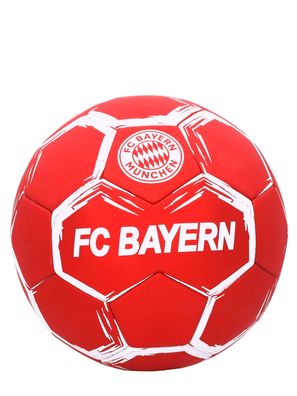 FC Bayern Spielball Größe?5 Rot/Weiß Metallic