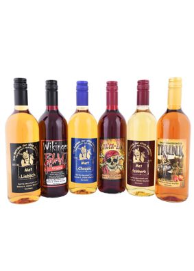 Met-Probier-Paket: 6 Flaschen Met