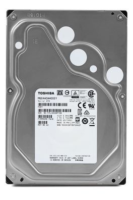 Toshiba Enterprise Capacity 4TB SIE 512e 3.5' Festplatte SATA 6Gb/s MG04ACA400EY